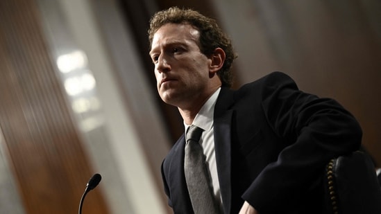 Meta CEO Mark Zuckerberg. (AFP)