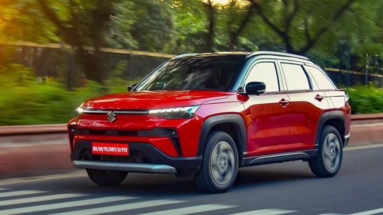 The Maruti Suzuki Victoris, the latest offering from India's largest carmaker. (HT Auto)