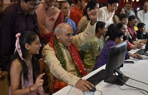 While Muhurat Trading is more symbolic than tactical, many investors and traders place small “token” trades to mark the occasion. (File Photo/HT)