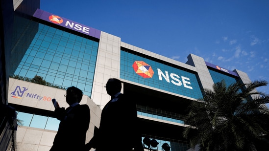 The National Stock Exchange building in Bandra Kurla Complex, Mumbai. (Livemint)