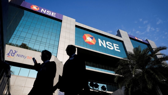 The National Stock Exchange building in Bandra Kurla Complex, Mumbai. (Livemint)