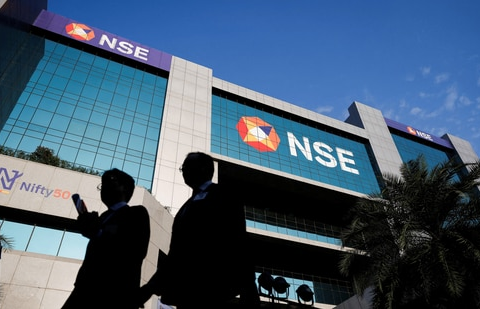 The National Stock Exchange building in Bandra Kurla Complex, Mumbai. (Livemint)