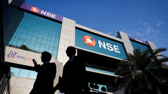 The National Stock Exchange building in Bandra Kurla Complex, Mumbai. (Livemint)