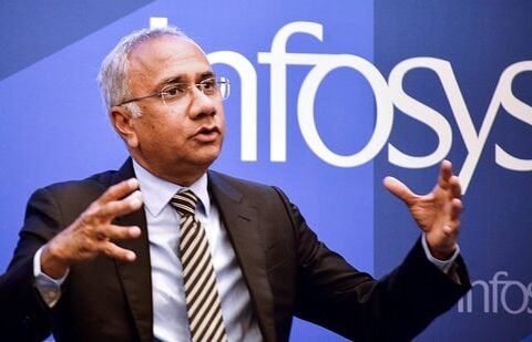 Infosys CEO Salil Parekh. (ANI)