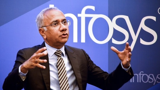 Infosys CEO Salil Parekh. (ANI)
