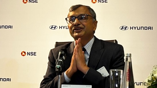 Hyundai India MD & CEO Designate Tarun Garg. (Tushar Deep Singh/HT)