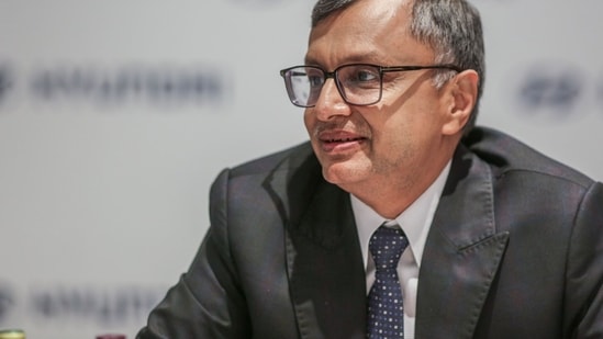 Revenue shows marginal rise, net profit up 14.30%| Business News Tarun Garg, chief executive officer of Hyundai Motor India Ltd. (Bloomberg)