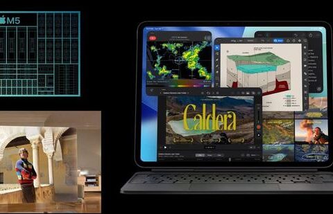 iPad Pro with M5 unlocks endless possibilities for creativity and productivity — with a huge leap in AI performance and a big boost in graphics. (Official image)