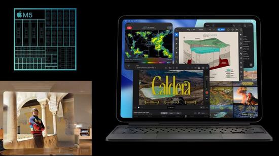 iPad Pro with M5 unlocks endless possibilities for creativity and productivity — with a huge leap in AI performance and a big boost in graphics. (Official image)