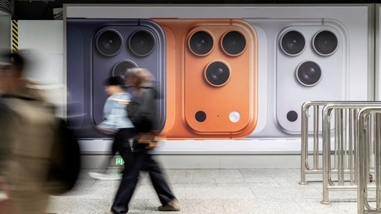 Apple market cap tops $4 trillion for first time as iPhone 17 gains offset AI pain| Business News Apple is the third company to achieve a market cap of $4 trillion after Nvidia Corp. and Microsoft Corp. (Bloomberg)