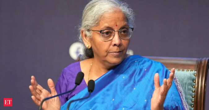 India on way to become third largest economy: FM Sitharaman ET logo