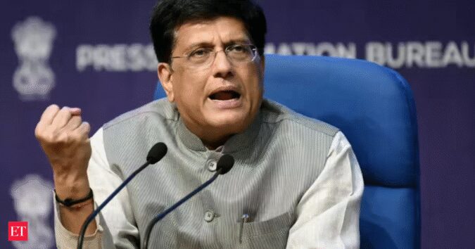 India, US holding continuous discussions for bilateral trade agreement: Goyal ET logo