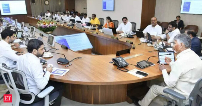 Andhra cabinet approves investment proposals worth Rs 1 lakh crore ET logo