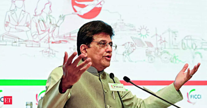 Good news on US deal once fair and equitable terms are reached: Piyush Goyal ET logo