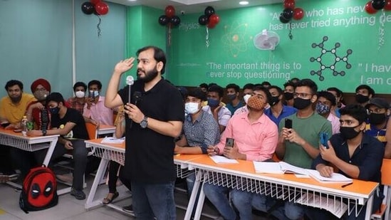 PhysicsWallah co-founder Alakh Pandey. (Livemint)