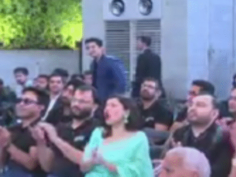 Alakh Pandey's wife Shivani Dubey cheers for him at PhysicsWallah IPO listing