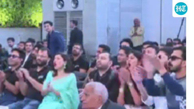 Alakh Pandey's wife Shivani Dubey cheers for him at PhysicsWallah IPO listing