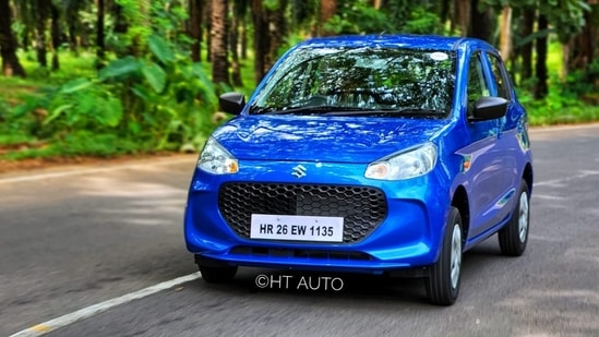 The Maruti Suzuki Alto K10 is the smallest car in the portfolio of India's largest carmaker by sales. (HT Auto)