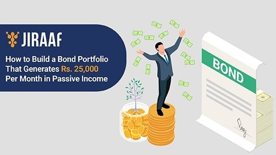 How to build a bond portfolio that generates ₹25,000 per month in passive income| Business News How to build a bond portfolio that genertes ₹25,000 per month in passive income. (Jiraaf)