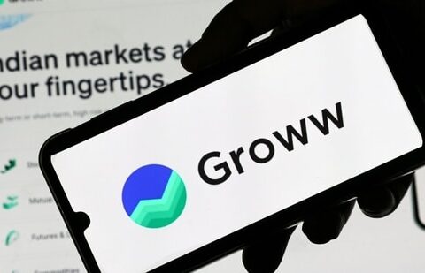 Groww crossed the  ₹1 lakh crore market capitalisation mark in record time, an achievement that made headlines. (Bloomberg)