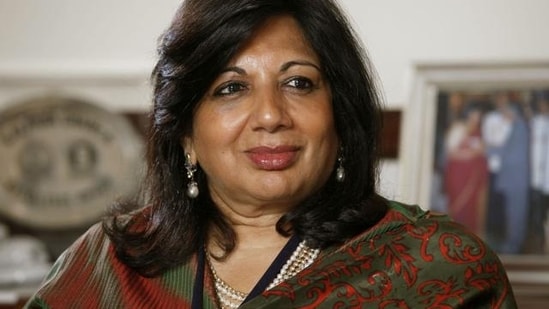 Biocon founder and chairperson Kiran Mazumdar-Shaw. (HT)