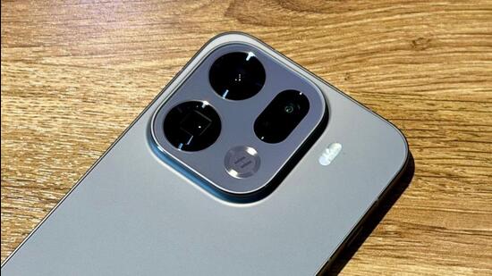 The Find X9 Pro some exclusivity with the Hasselblad camera partnership. (Vishal Mathur/ HT Photo)