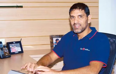 Vinay Sanghi, chief executive officer of CarTrade Technologies Ltd. (Livemint)