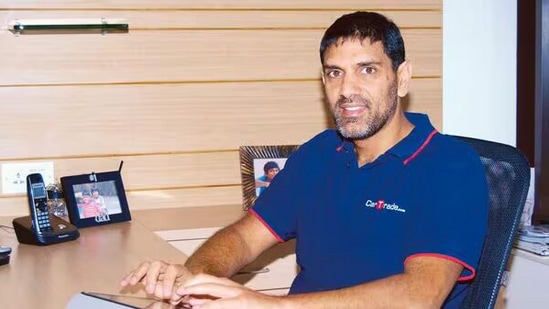 Vinay Sanghi, chief executive officer of CarTrade Technologies Ltd. (Livemint)