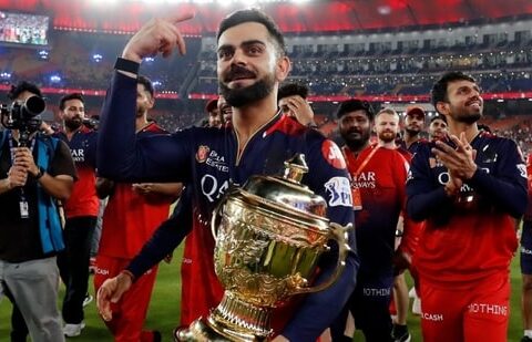 Royal Challenger Bengaluru (RCB), featuring India's cricket star Virat Kohli, won its first Indian Premier League earlier this year. (ANI)