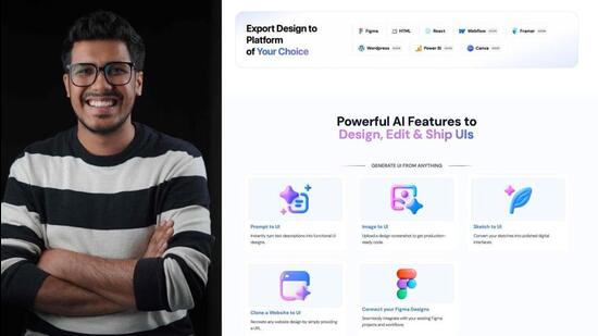 UXMagic.ai’s Ronak Daga| Business News With AI, new innovation is getting easier, says Daga. (Official photo)