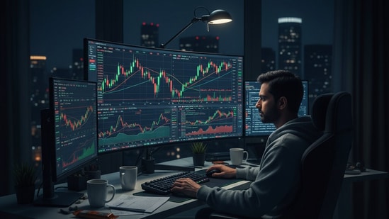 The market's night shift runs unseen and relentless, building value for those patient enough to let it work. (AI Image)