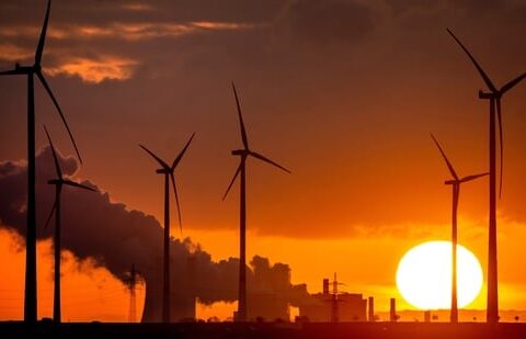 Several developers are ramping up renewable energy projects in India, as the South Asian nation looks to double its non-fossil fuel based power capacity to 500 GW. (AP)