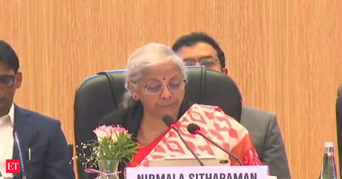 Digitalisation, new financial products call for timely global tax info exchange: Nirmala Sitharaman ET logo