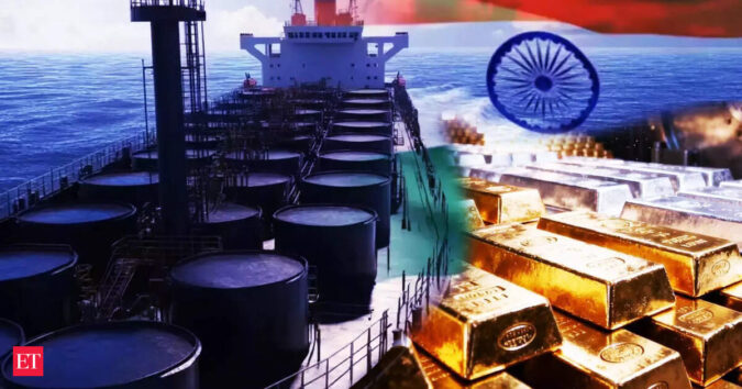 India’s import bill is likely to rise. Courtesy love for gold & gadgets amid rupee pain ET logo