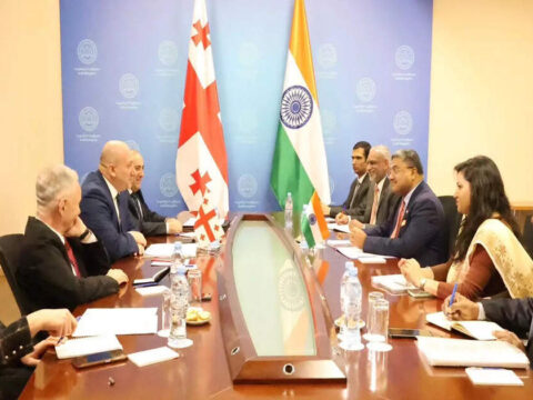 India, Georgia review bilateral relations at 8th Foreign Office Consultations ET logo