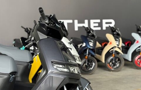 Ather Energy's sales rose 67% year-on-year to 65,595 units for a market share that improved 530 basis points to 17.4% in Q2 FY26. (Tushar Deep Singh/HT)
