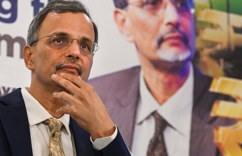 India's Chief Economic Adviser V. Anantha Nageswaran. (PTI)