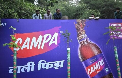 Campa Cola is one of the many FMCG brands of Reliance Retail. (AFP)