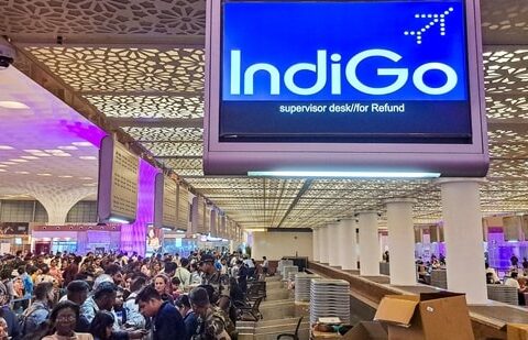 India needs more airlines, but that’s easier said than done| Business News Passengers at the IndiGo counter after several flights were cancelled at the Chhatrapati Shivaji Maharaj International Airport in Mumbai, on 5 December 2025. (PTI)