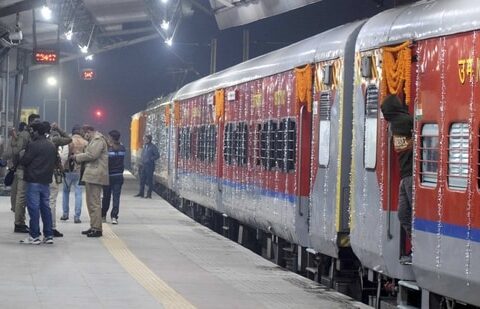 A primary catalyst for the surge in railway stocks is Indian Railways' decision to implement a revised fare structure. (PTI)