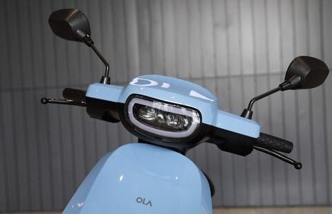 An Ola Electric scooter. (Bloomberg)