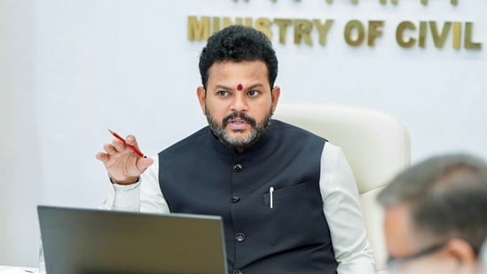 Union Minister of Civil Aviation Kinjarapu Ram Mohan Naidu. (ANI)