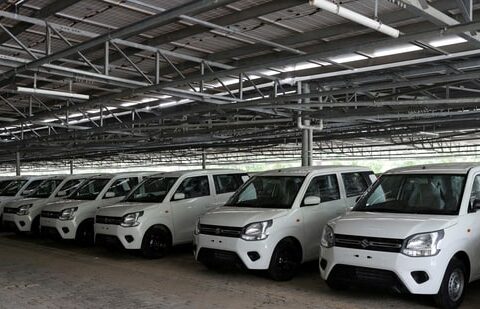 Maruti Suzuki WagonR joins Alto, Swift in a rare car club of India| Business News Maruti Suzuki WagonR hatchbacks at the company's manufacturing plant of Maruti Suzuki in Manesar. (Reuters)