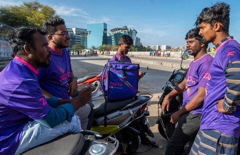 Zepto plans to file DRHP for $500-million IPO before 2025 ends| Business News Zepto delivery partners waiting for delivery orders. The plans for a Zepto IPO follow a $450-million funding round in October that pegged the company's valuation at $7 billion. (Satish Bate/HT)