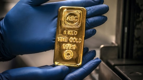 Gold is on track for its best annual performance since 1979. (AFP)