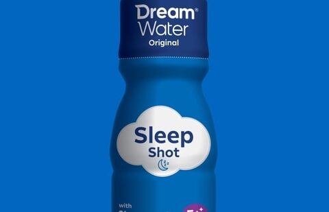 Dream Water Sleep Shot in ‘snoozeberry’ flavor.