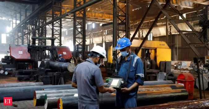 India manufacturing PMI slows to two-year low in December, but sector ends 2025 on resilient note ET logo
