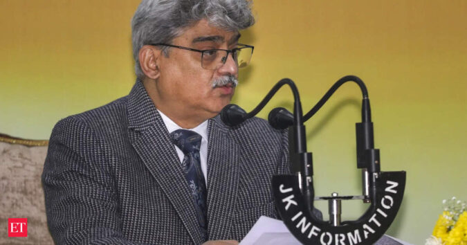 PM monitoring 15 high-priority projects worth Rs 1.12 lakh crore in J-K: CS Dulloo ET logo