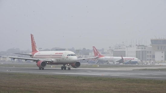 After inspections by the Directorate General of Civil Aviation (DGCA), the aircraft, also first line fit Dreamliner to be taken by Air India after privatisation in January 2022, is expected to arrive in India in the next few days. (Santosh Kumar/ Hindustan Times)