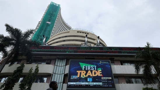 The Bombay Stock Exchange building in Mumbai. (Reuters)